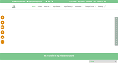 Desktop Screenshot of nepalyogahome.com